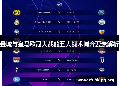 曼城与皇马欧冠大战的五大战术博弈要素解析